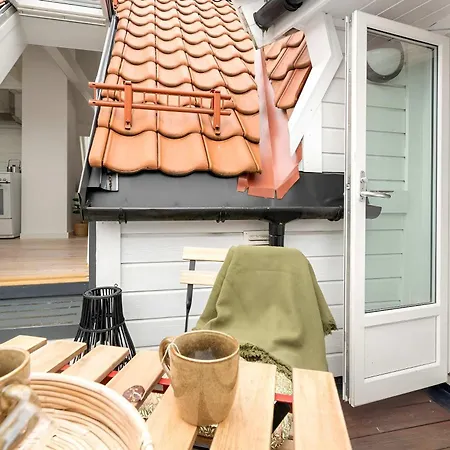 Apartamento Sunny Balcony & Bathtub In Bergen