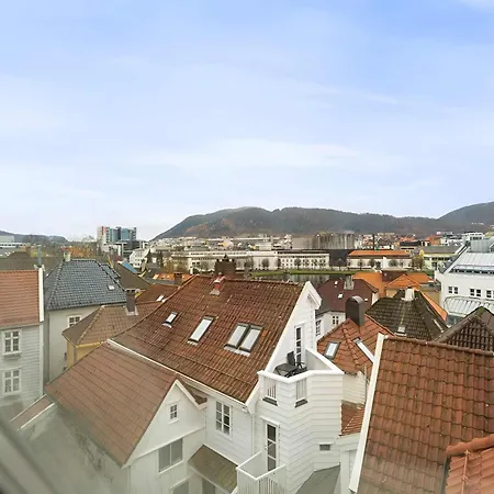Apartamento Sunny Balcony & Bathtub In Bergen